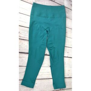 LULULEMON Women's Q5 Compression Leggings Workout Pants SIZE 6‎ Green